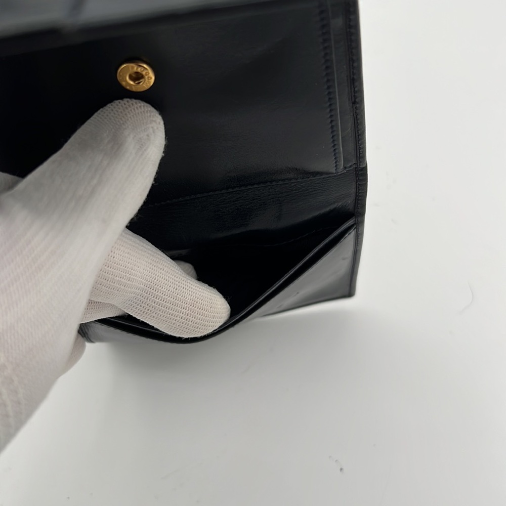 Celine Dark Navy Leather Wallet - Picture 14 of 15